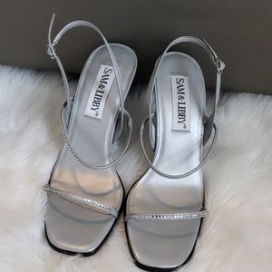 Ladies Silver Sandles